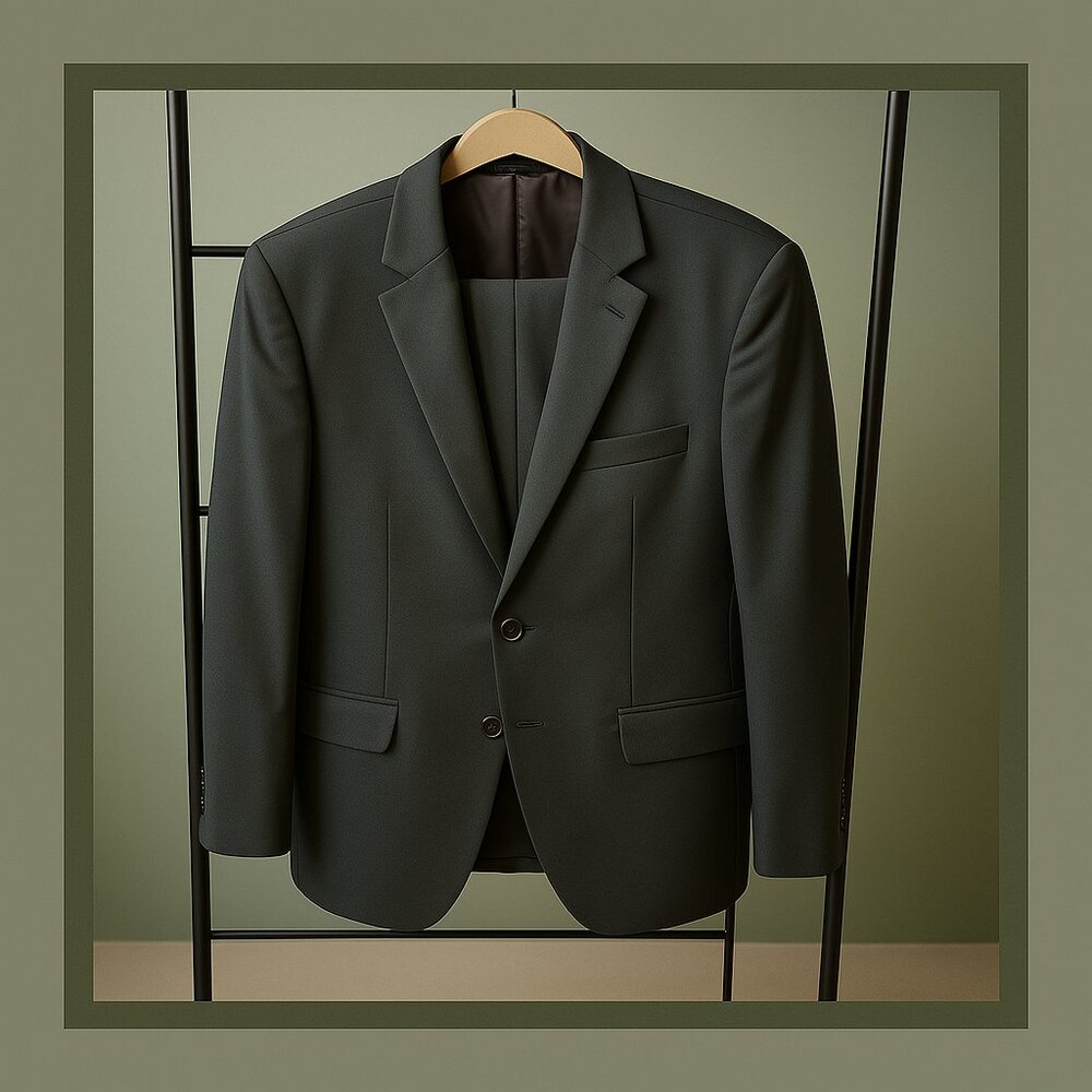 🌿 Style-Driven & Trendy -  "Green Gatsby Vibes  Jacket, Vest & Pants Set"